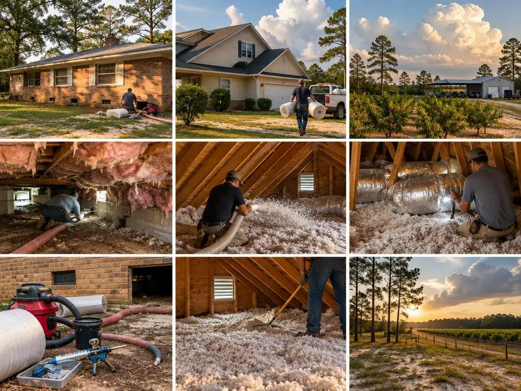 Attic Air Sealing & Insulation in Warner Robins, GA